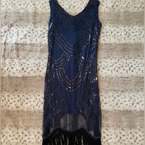 1920s Flapper Dress Sz Small